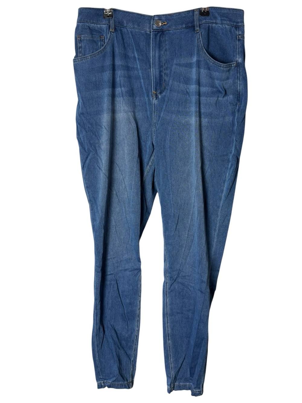 Halara Flex Denim Skinny Pants High Waisted Medium Wash Blue